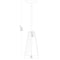 Z-Lite Farrell 1 Light Pendant, 6in. W x 11in. H, Brushed Nickel 3043P6-ROD-BN - alternate 2